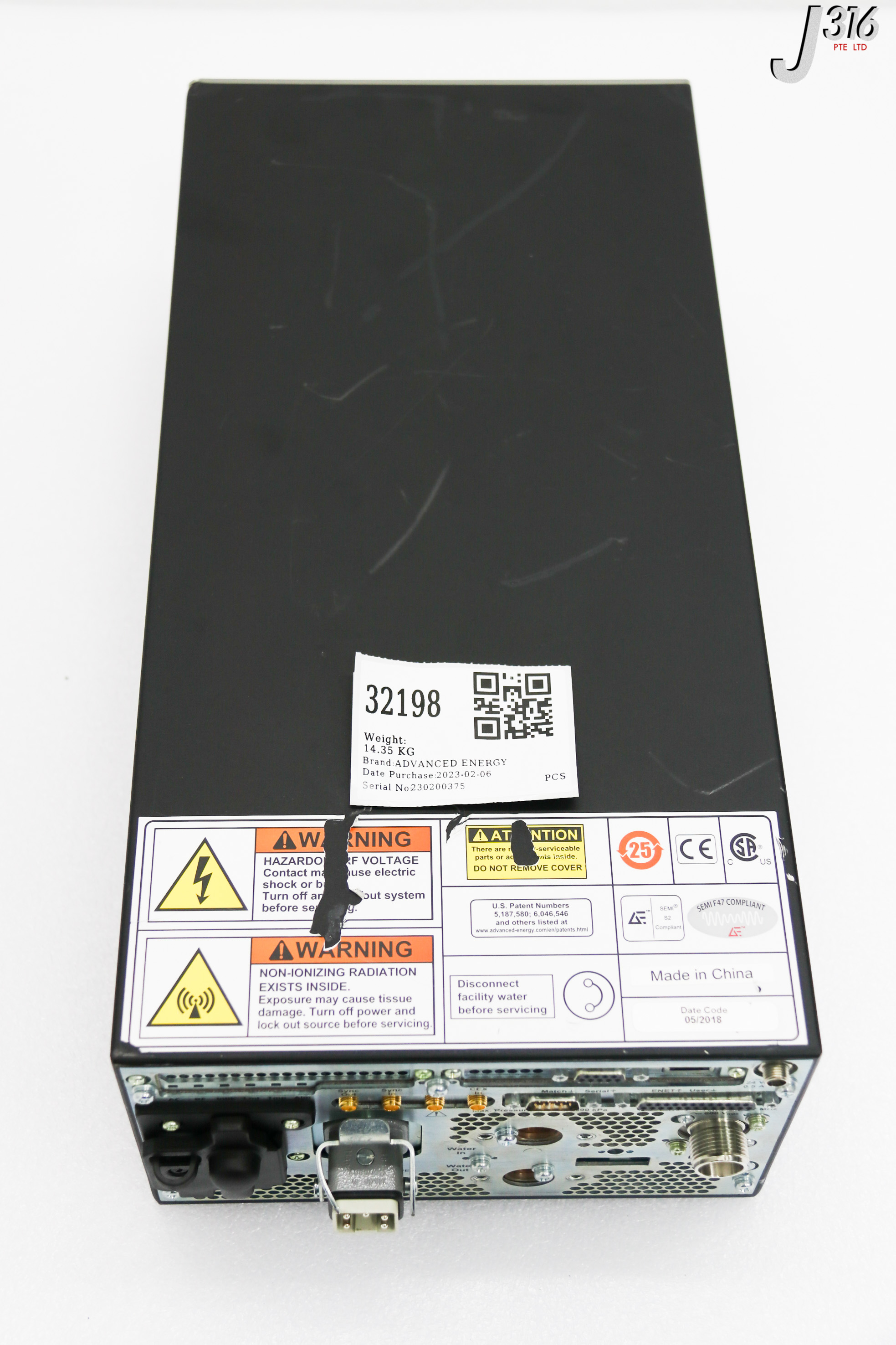 32198 ADVANCED ENERGY PARAMOUNT 3013 RF GENERATOR, 660-078399-205